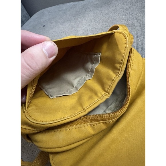 Fjallraven Greenland G-1000 Crossbody  Hiking Travel Bag 6.5"x9" Yellow Oxide - Picture 8 of 9